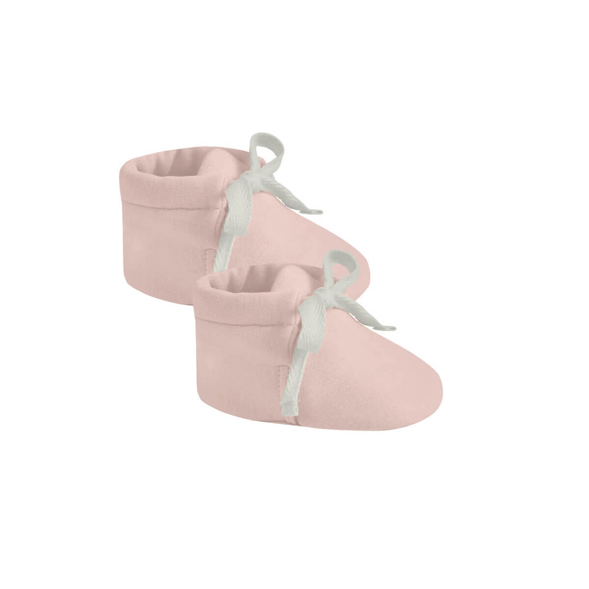Baby Booties in Bubblegum by Quincy Mae – Junior Edition