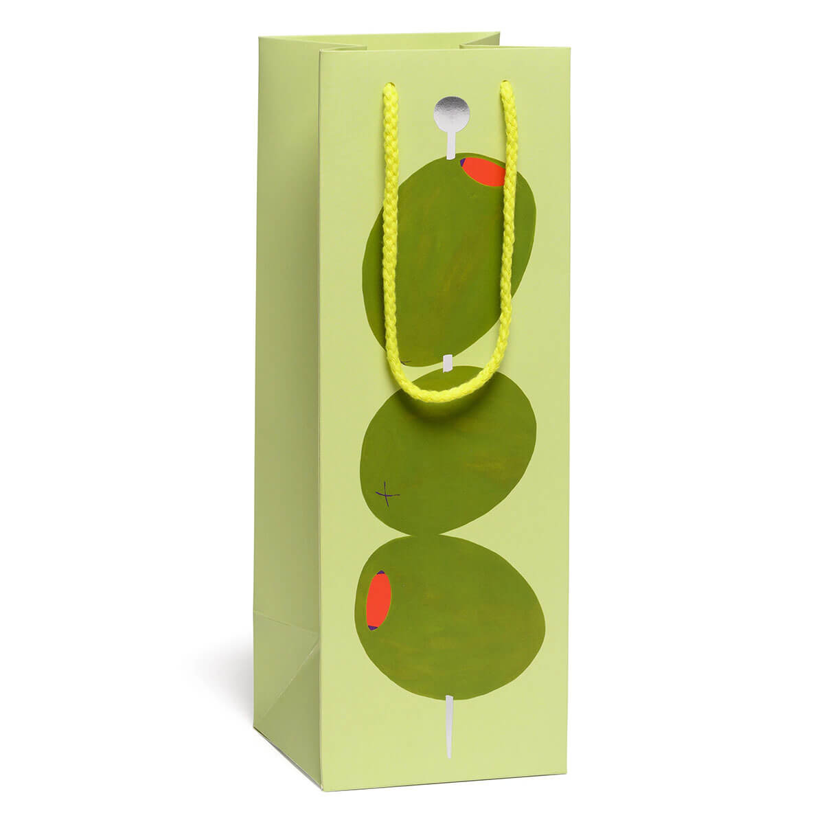 Cocktail Olives Bottle Bag By Red Cap Cards