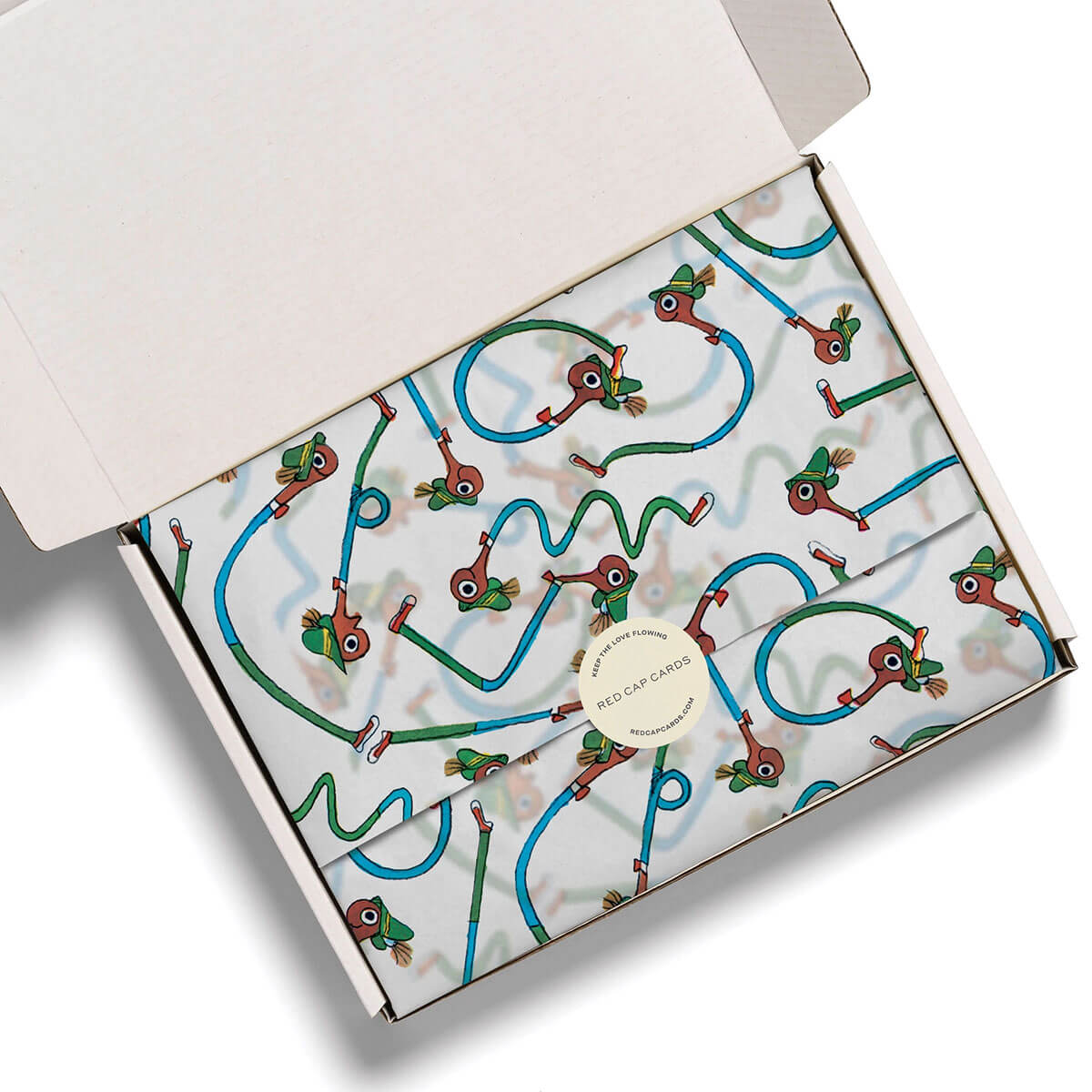 Lowly Shapes Tissue Paper by Red Cap Cards