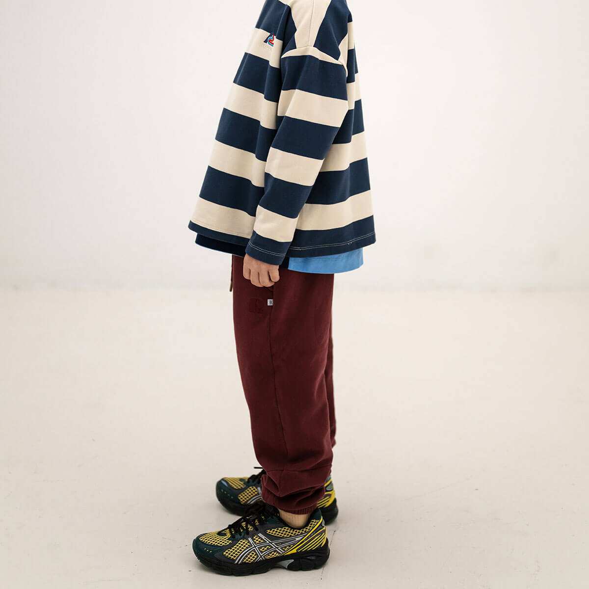 Comfy Sweatpants in Mulberry Rocket by Repose AMS