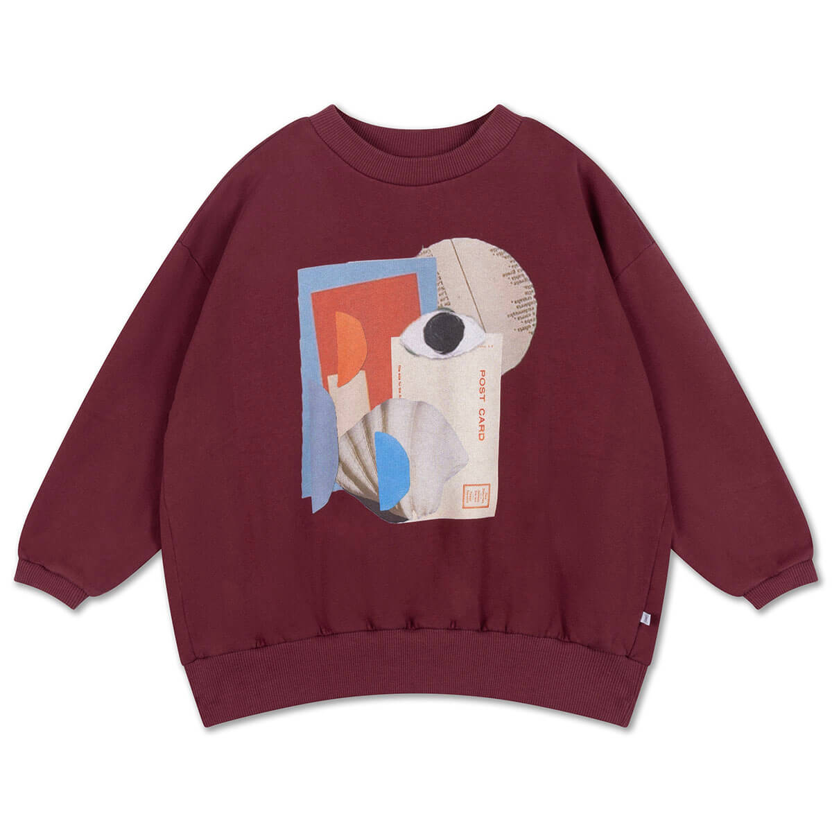 Cozydrop Sweater in Mulberry Rocket by Repose AMS
