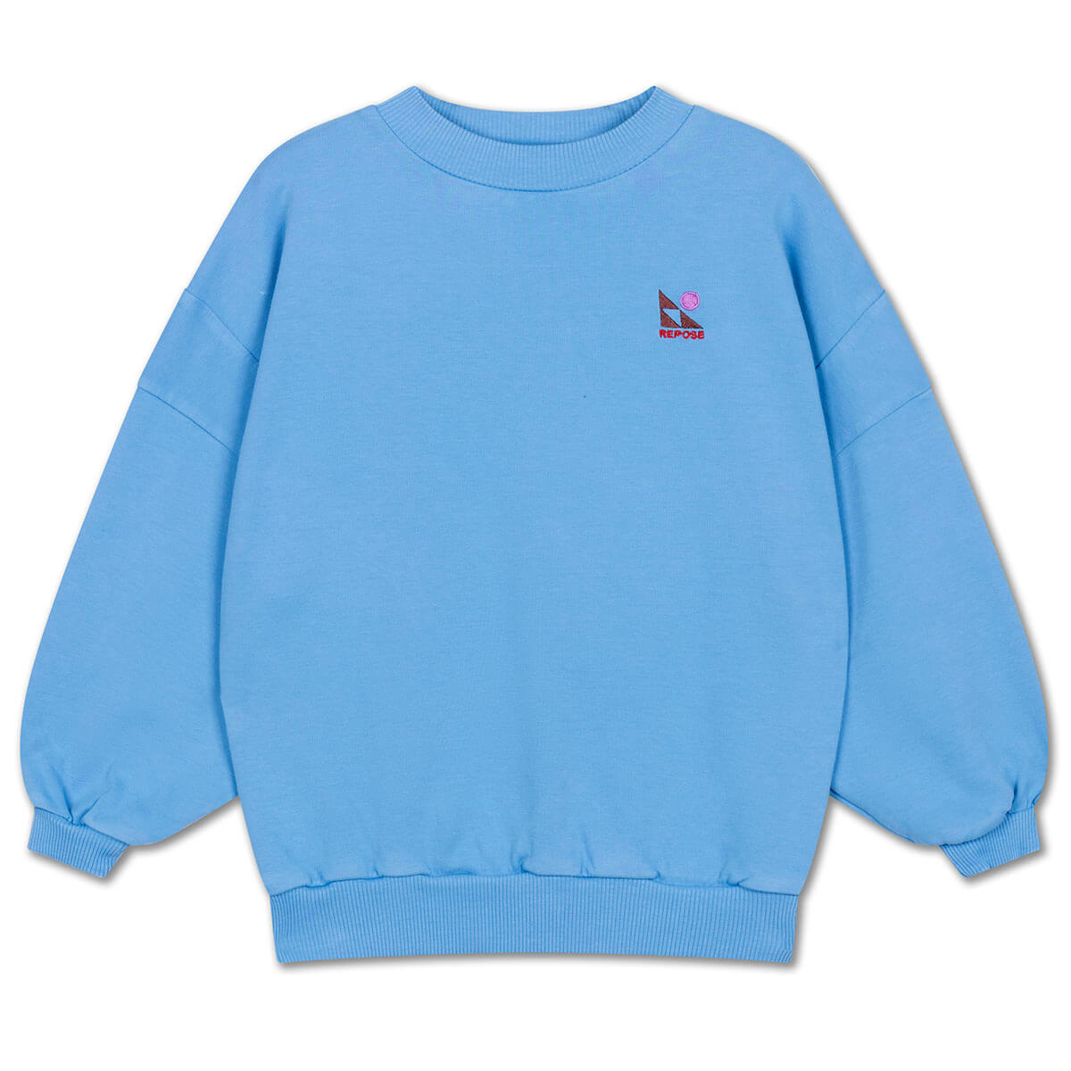 Crewneck Sweater in Misty Horizon by Repose AMS