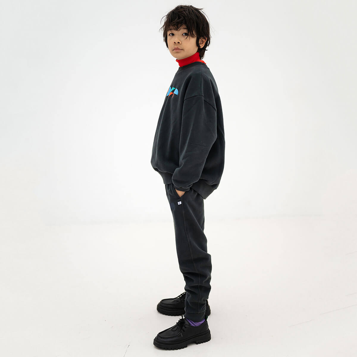 Joggers in Moonless Night Black by Repose AMS