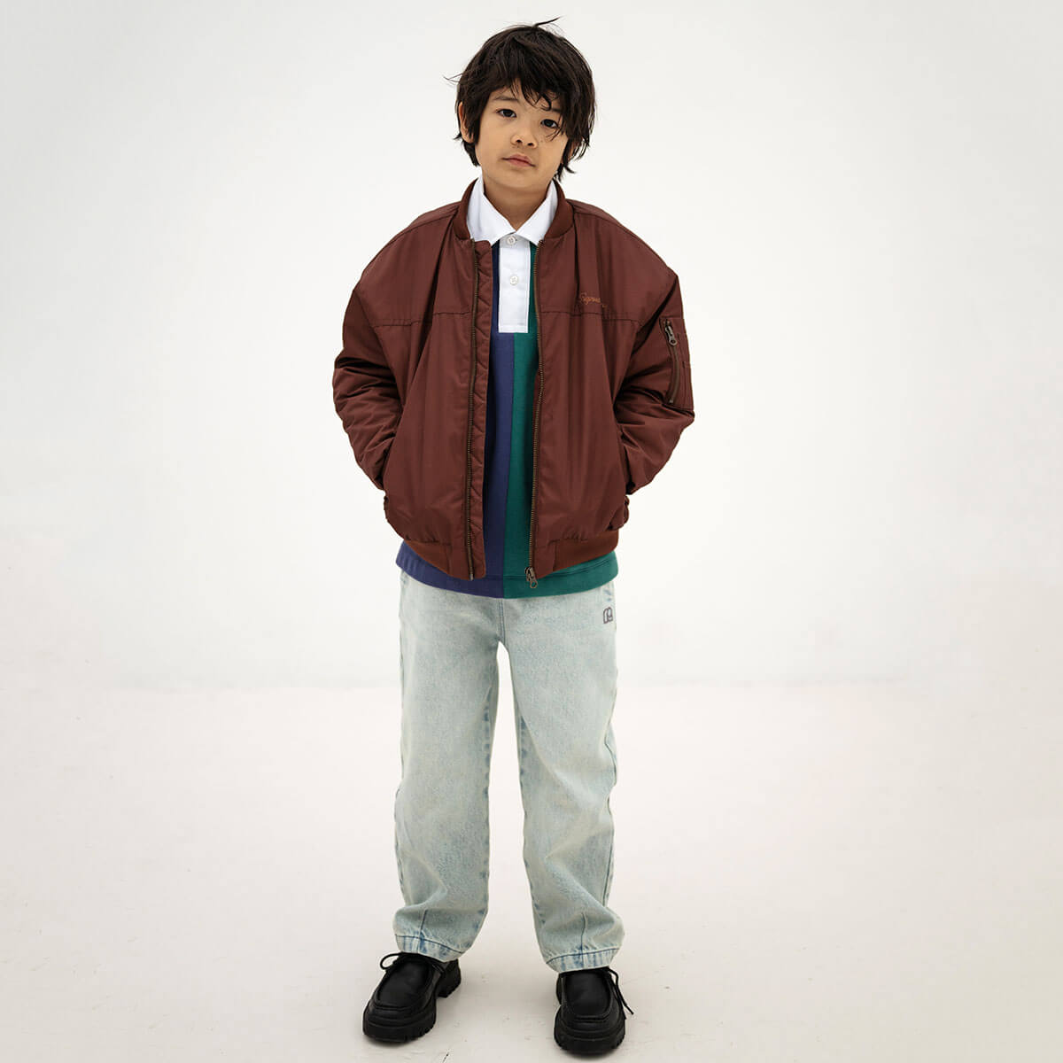 No Sweat Pant in Vintage Mud Blue by Repose AMS
