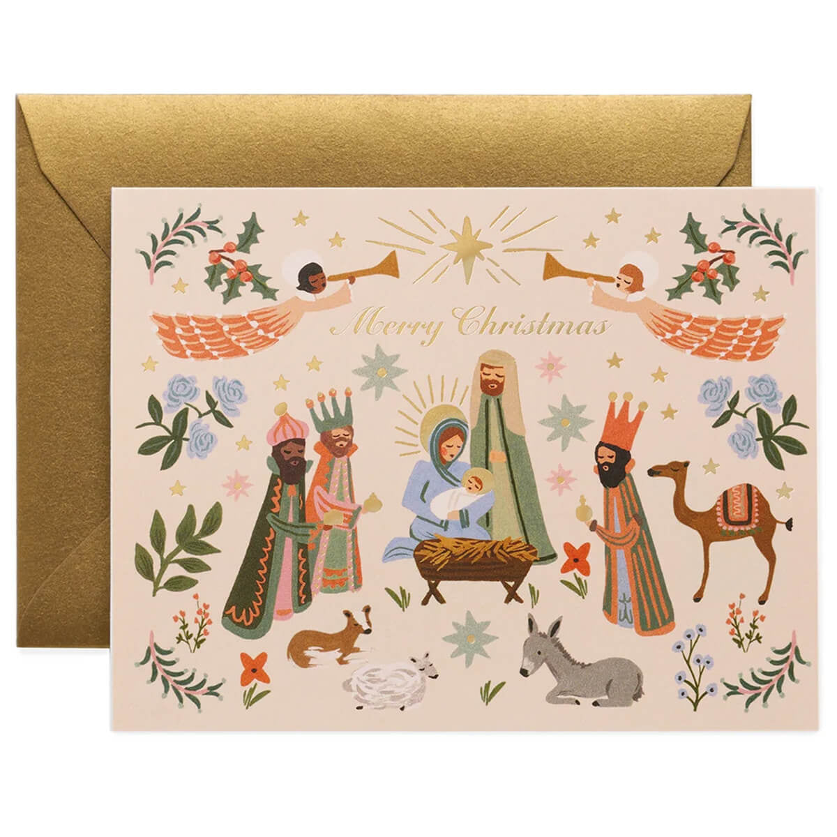 Nativity Christmas Greetings Card By Rifle Paper Co. Junior Edition