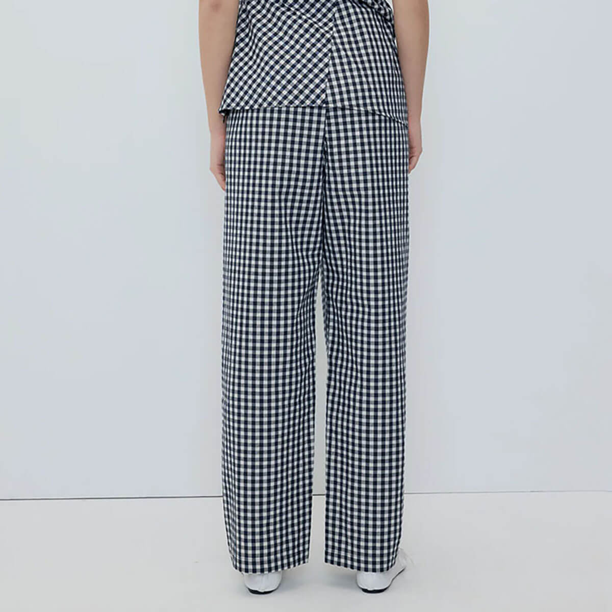 Cep Pants in Black Gingham by Rita Row