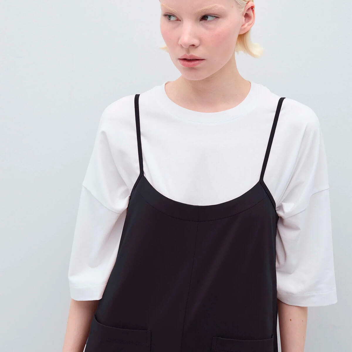 Luisa Jumpsuit in Black by Rita Row