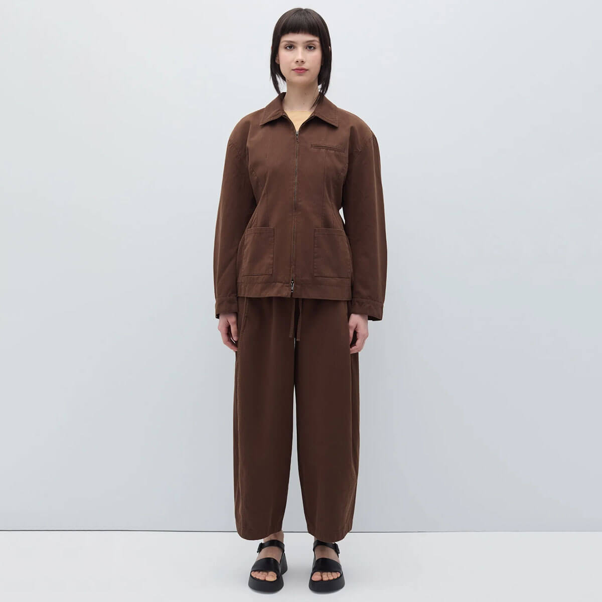 Paradiso Pants in Brown by Rita Row