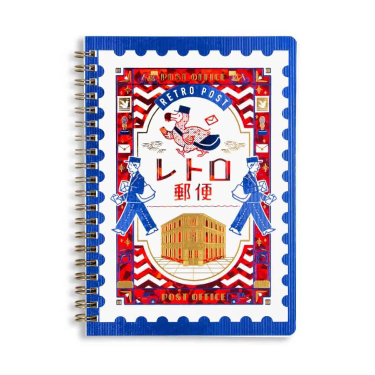 Ob1toy X Rokkaku B6 Post Office Ring Notebook by Rokkaku – Junior Edition