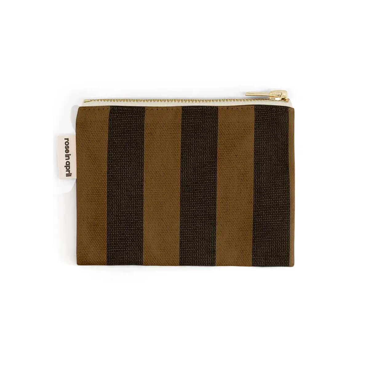 Marie Purse in Cumin / Black Stripes by Rose in April