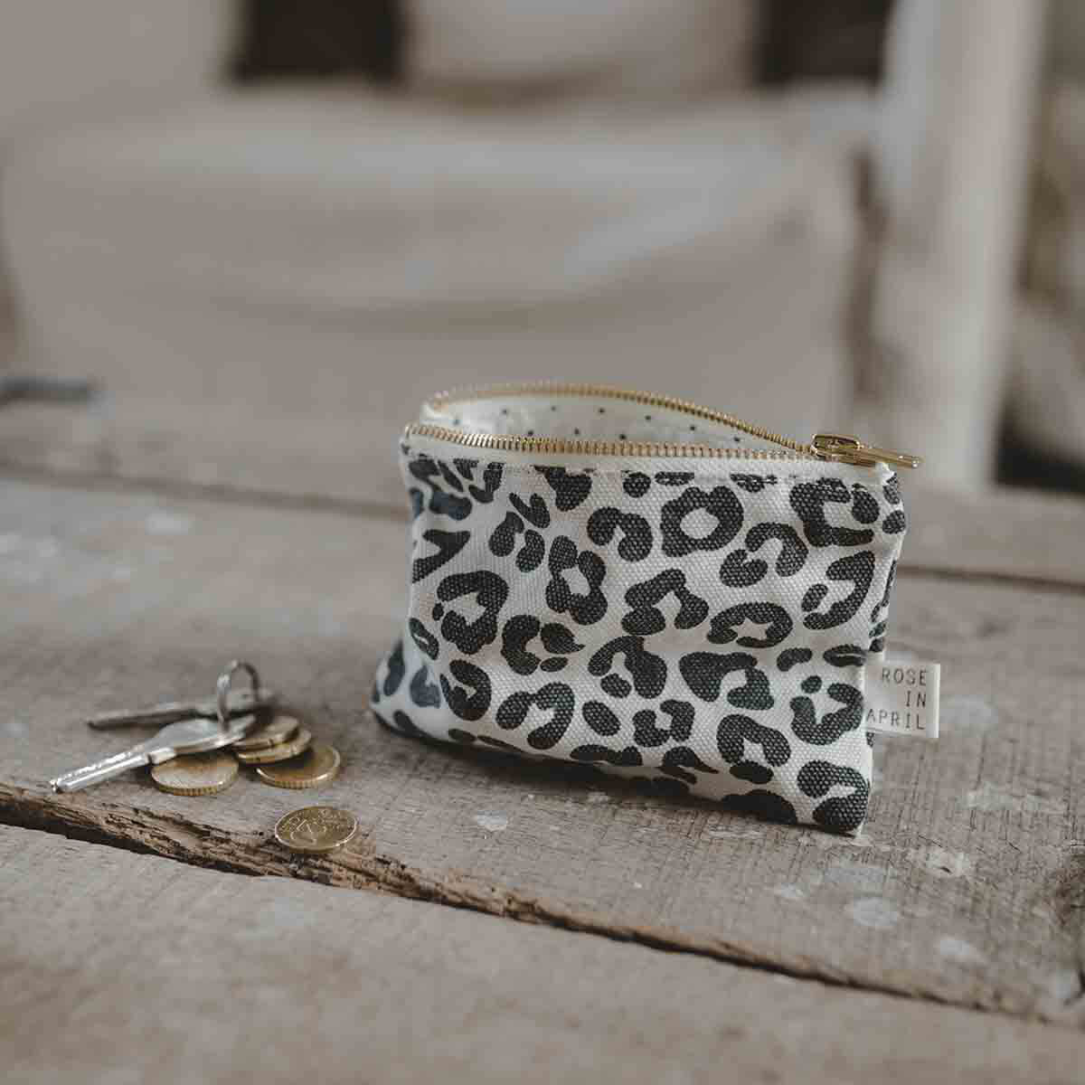 Marie Purse in Graou Leopard Naturel by Rose in April