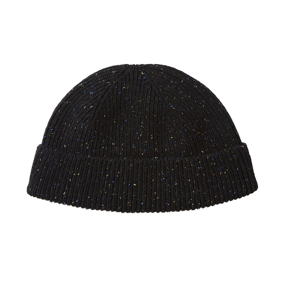 Nep Wool Seamelss Beanie in Black by RoToTo