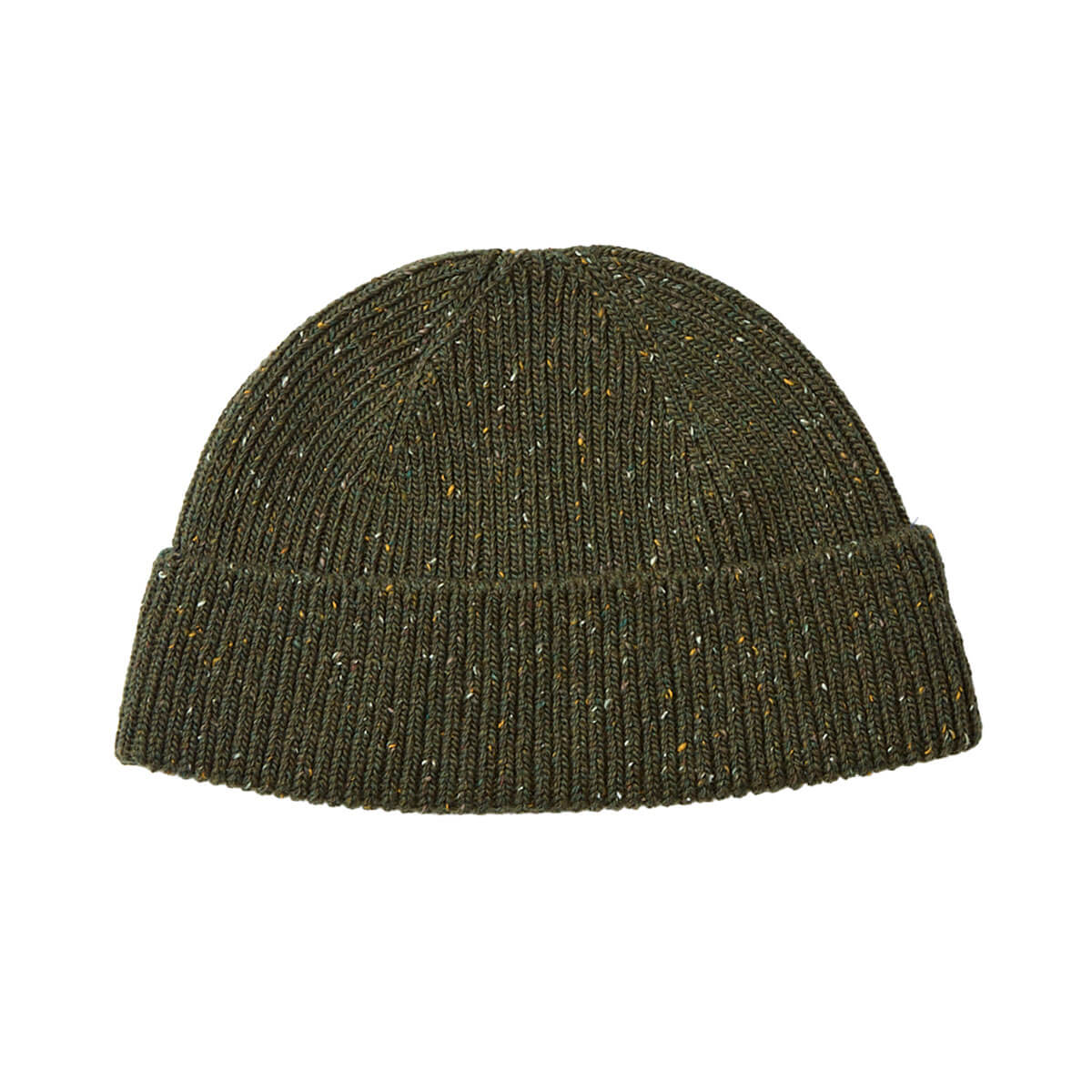 Nep Wool Seamelss Beanie in Olive by RoToTo