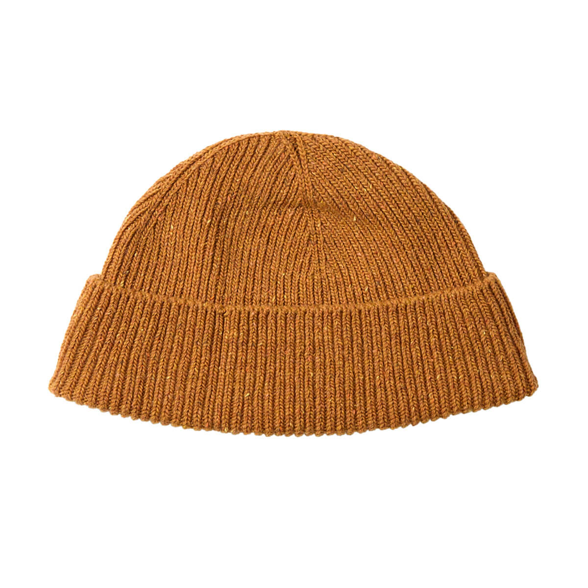 Nep Wool Seamelss Beanie in Orange by RoToTo