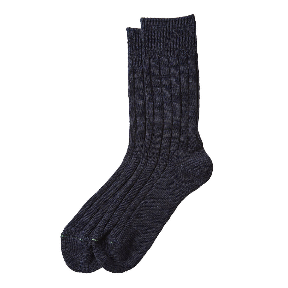 Organic Cotton Indigo Tone Adult Socks in Dark Denim by RoToTo