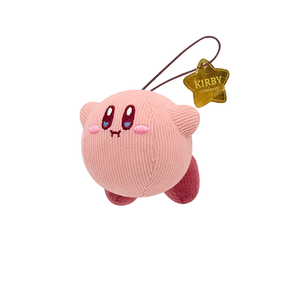 Kirby Corduroy Plush Keychain (Assorted Styles) by SK Japan Flying Kirby
