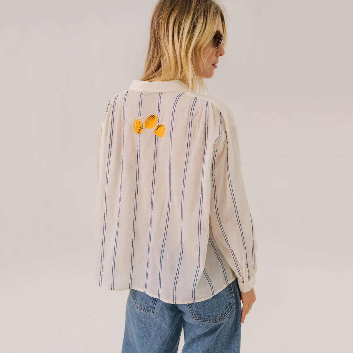 Ali Limone Shirt in Multi by Sacrécoeur
