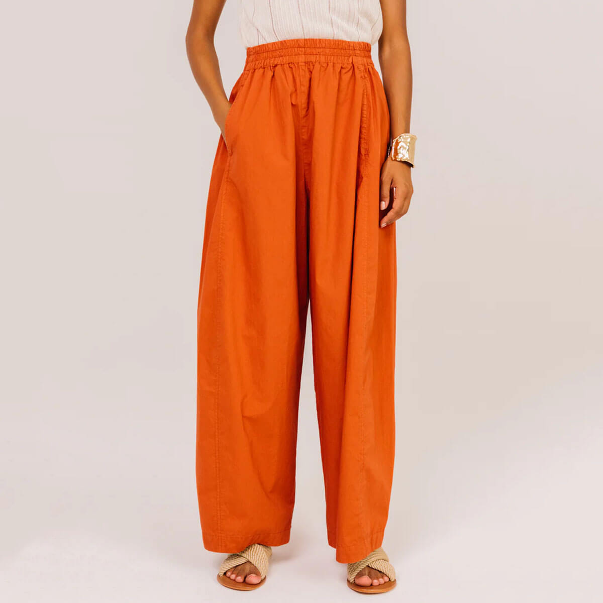 Liam Trousers in Caramel by Sacrécoeur