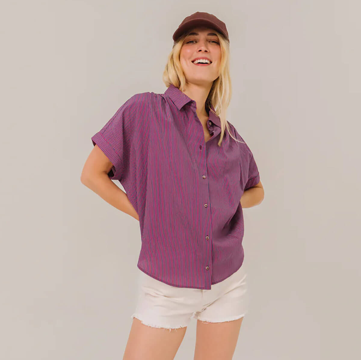 Louisa Safi Blouse in Multi by Sacrécoeur