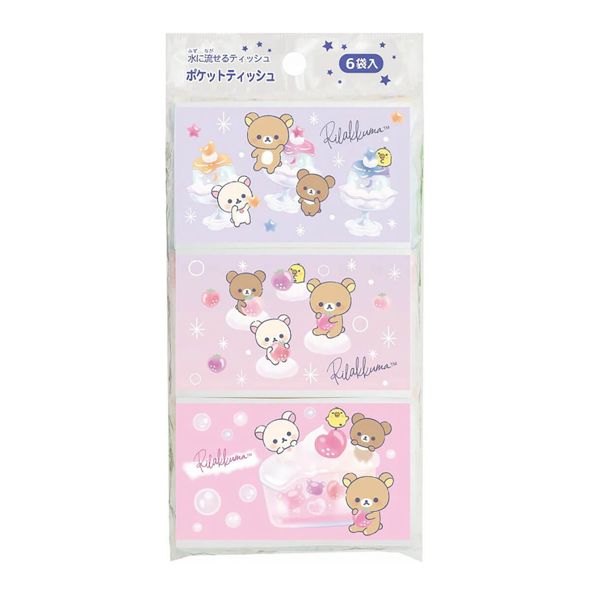 Rilakkuma Strawberry Sweet Treats Tissues by San-X