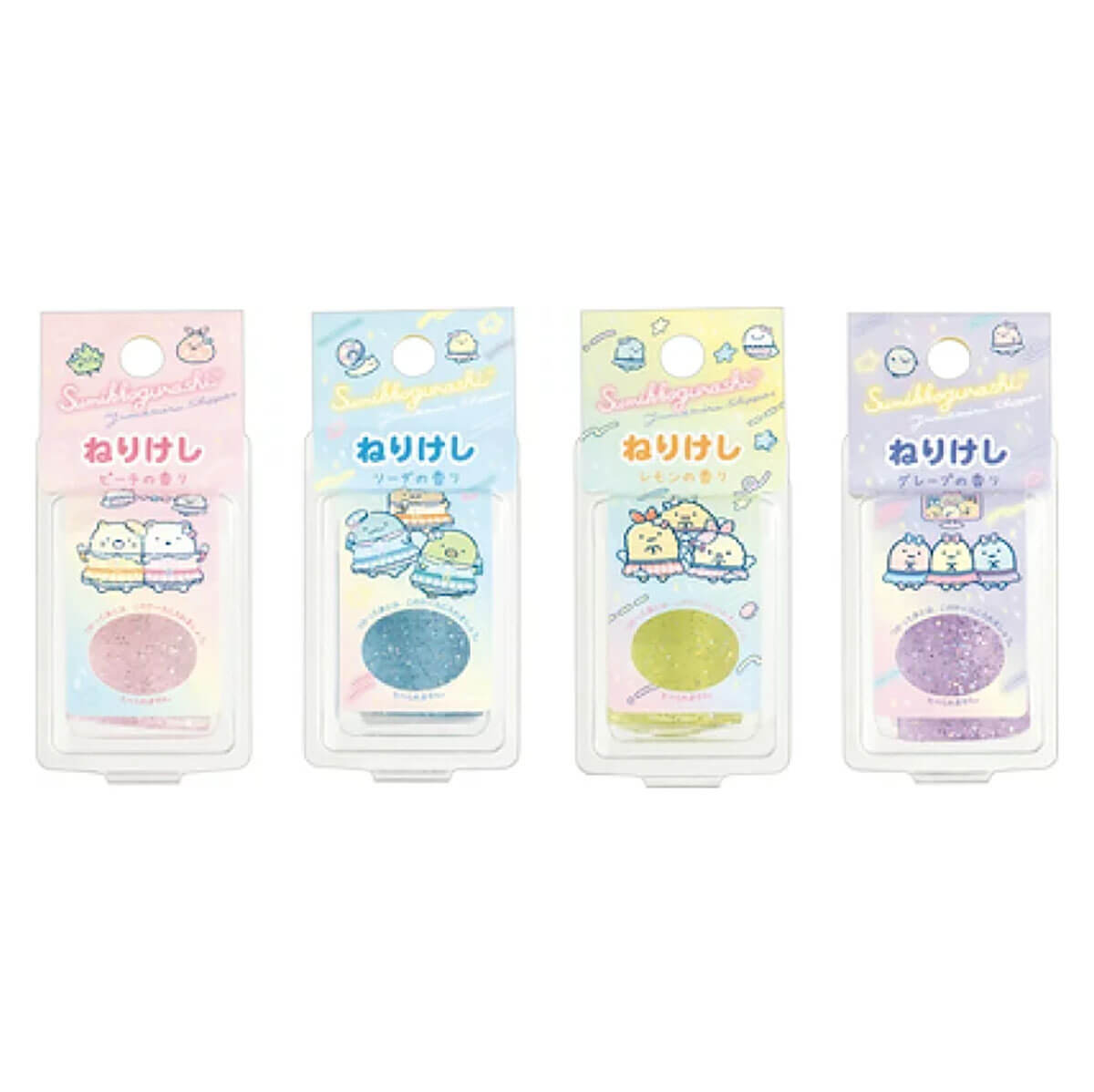 Sumikko Gurashi Scented Glitter Eraser (Assorted Colours) by San-X