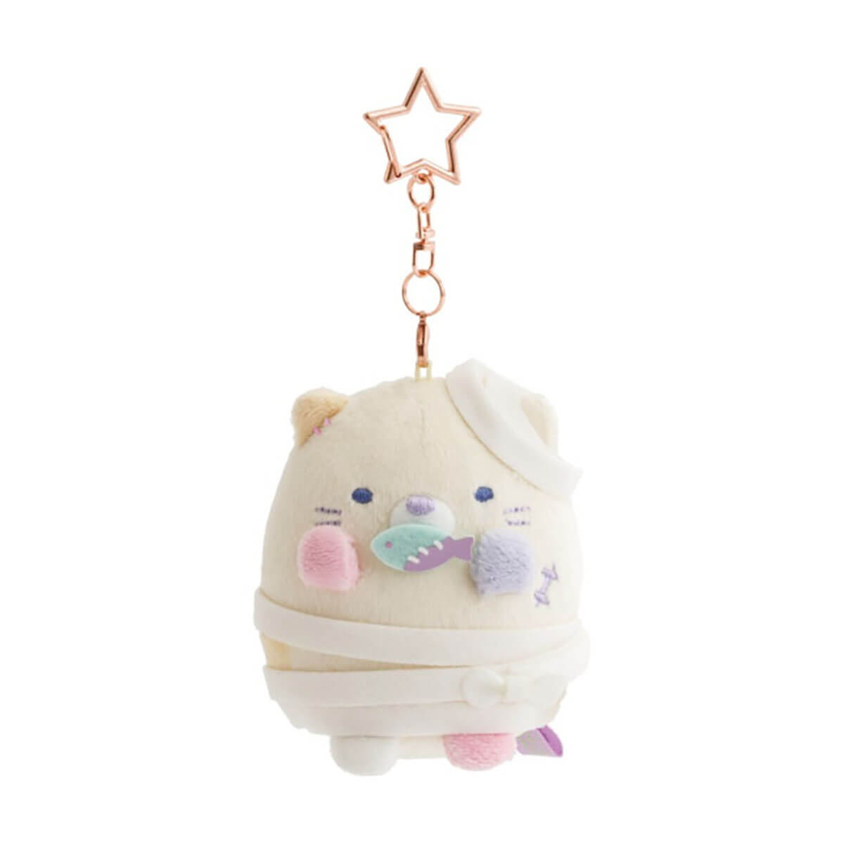 Sumikko Gurashi Spooky Halloween Neko Plush Hanging Charm by San-X