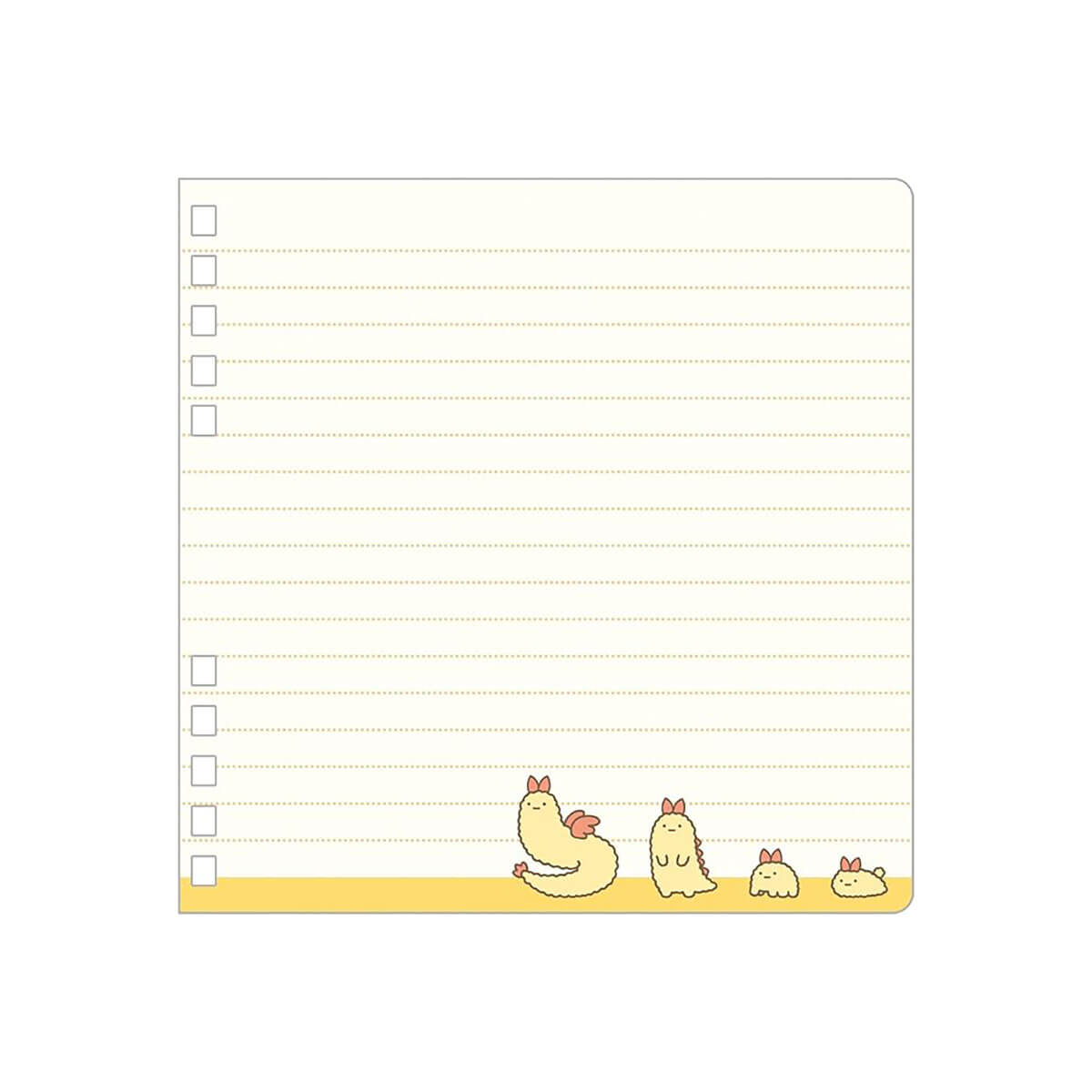 Sumikko Gurashi What if Evolved Ebifurai No Shippo Notebook by San-X