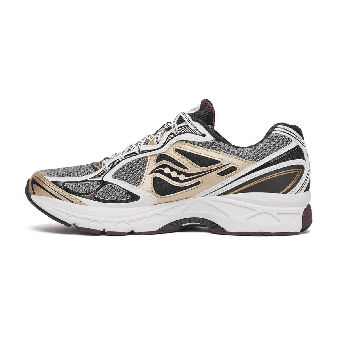 ProGrid Guide 7 Trainer in White / Bronze by Saucony