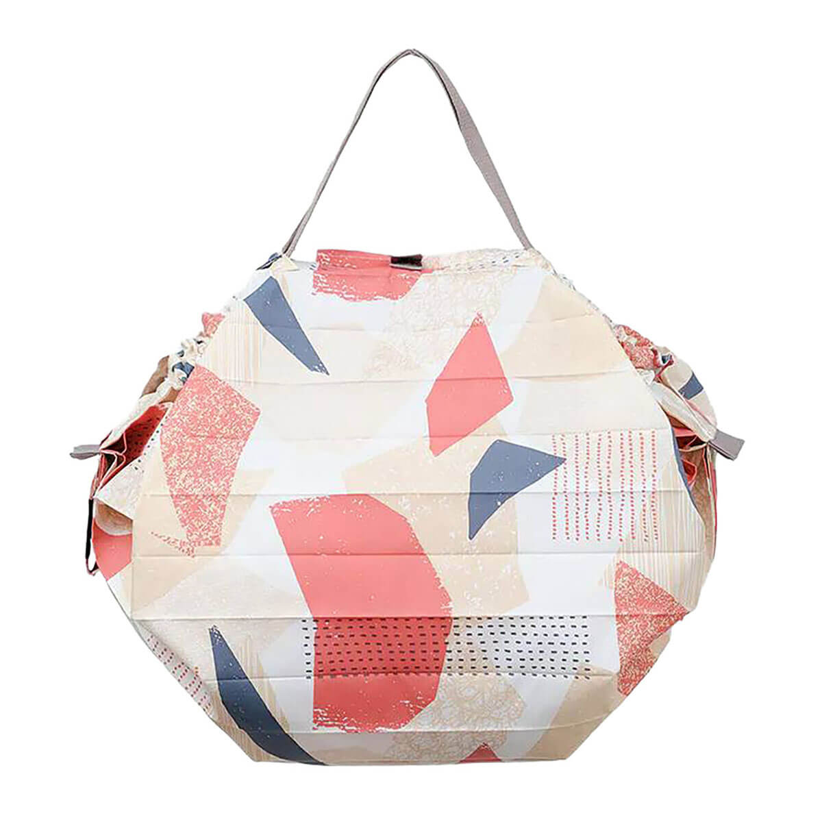 Compact Bag Size M in Fabric Scraps by Shupatto