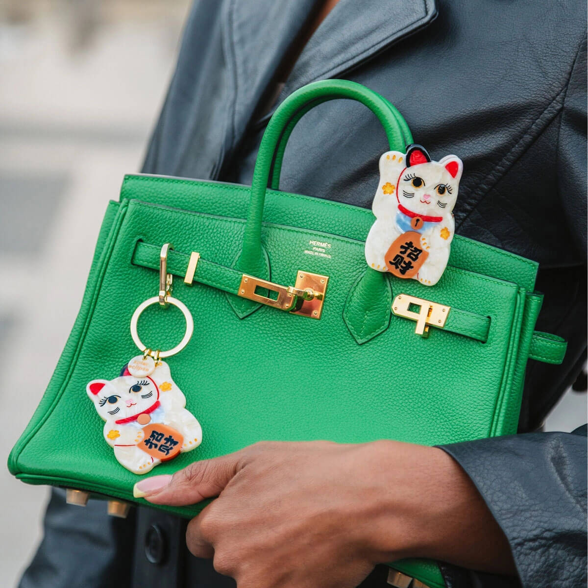 Maneki-Neko Bag Charm by Solar Eclipse