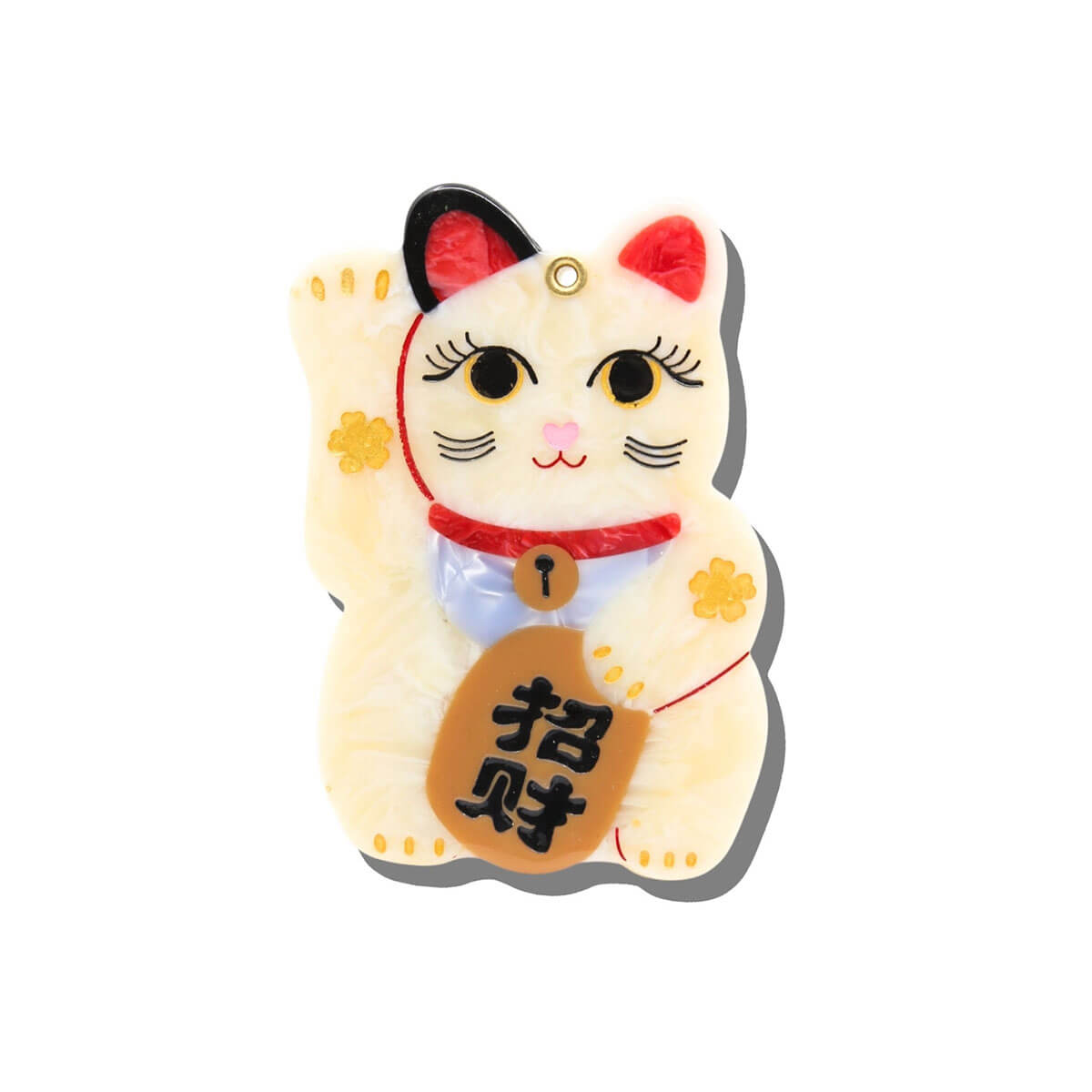 Maneki-Neko Compact Mirror by Solar Eclipse