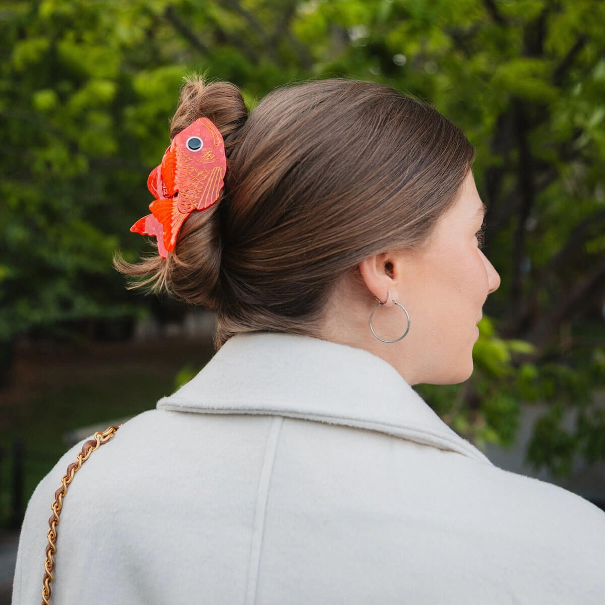 Golden Sea Bream Hair Claw by Solar Eclipse