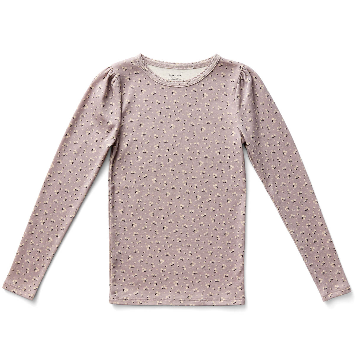 Pouf Tee in Calico Print / Pigeon by Soor Ploom