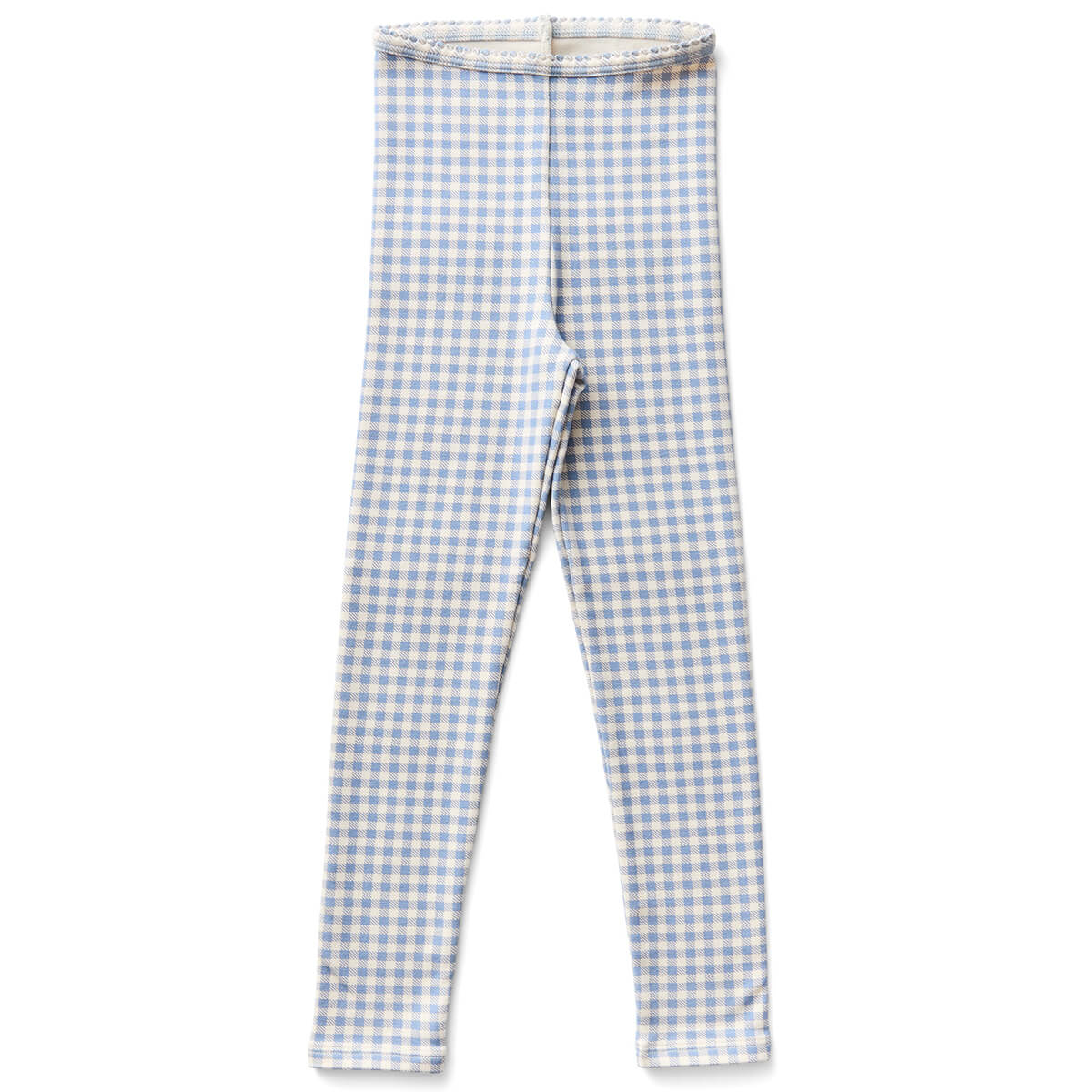 Stretch Legging in Gingham Print / Powder by Soor Ploom