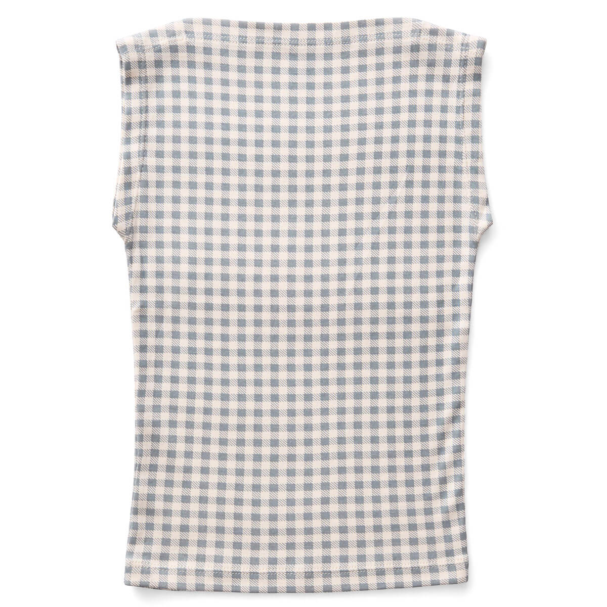 Kids' Lake Tee in Gingham Print Azul by Soor Ploom | Organic Pima