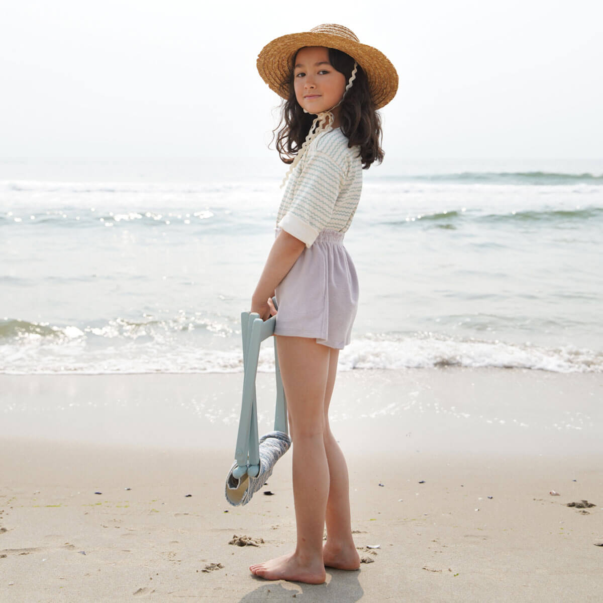 Smock Short in Seashell by Soor Ploom