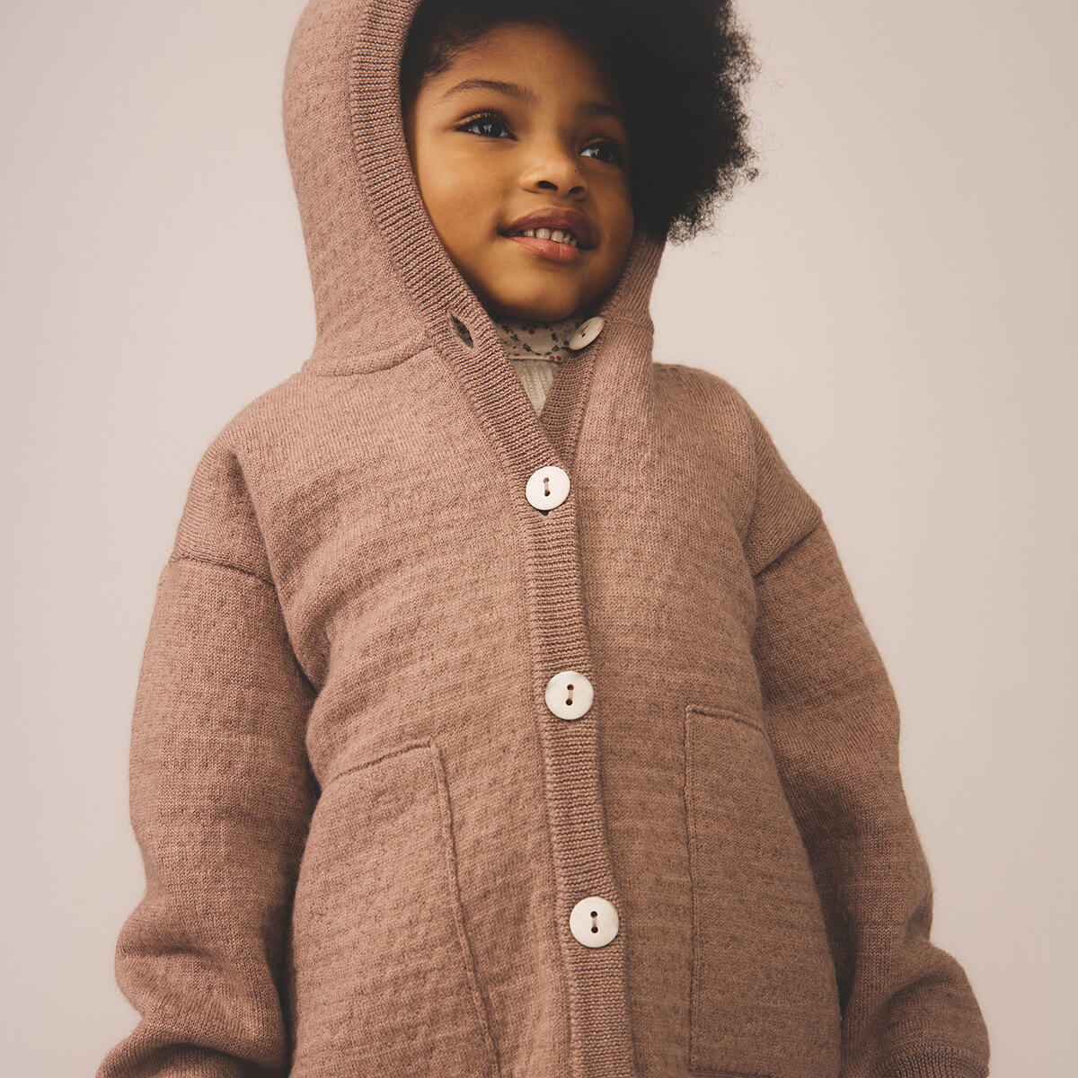 Elfen Coat in Pigeon by Soor Ploom