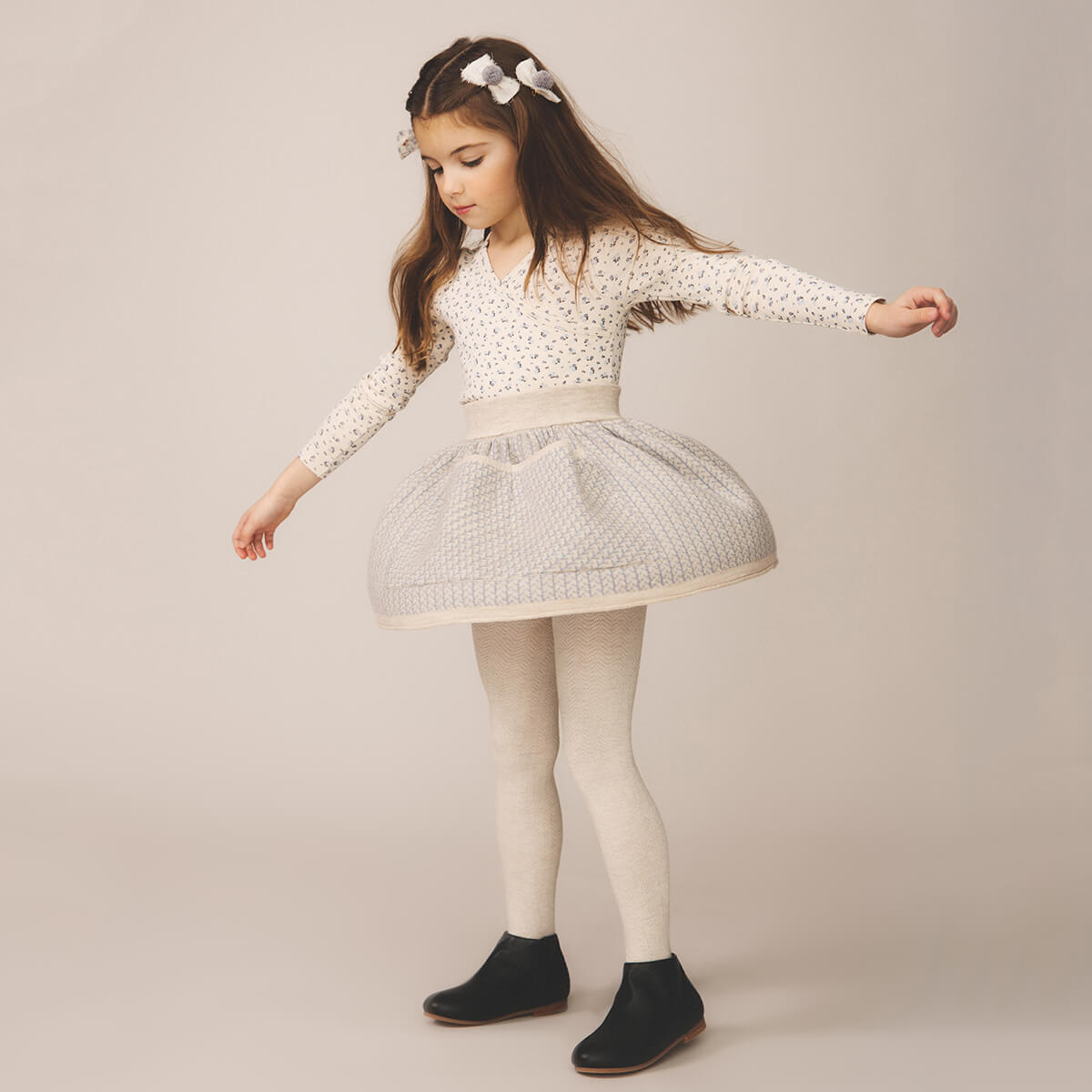 Erma Skirt in Powder by Soor Ploom