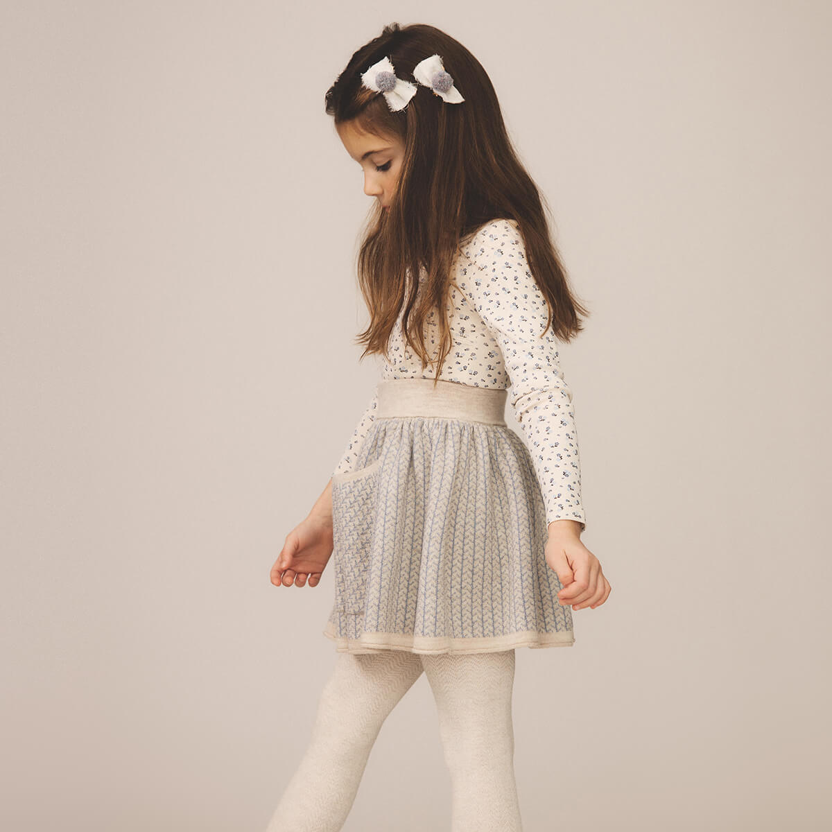 Erma Skirt in Powder by Soor Ploom