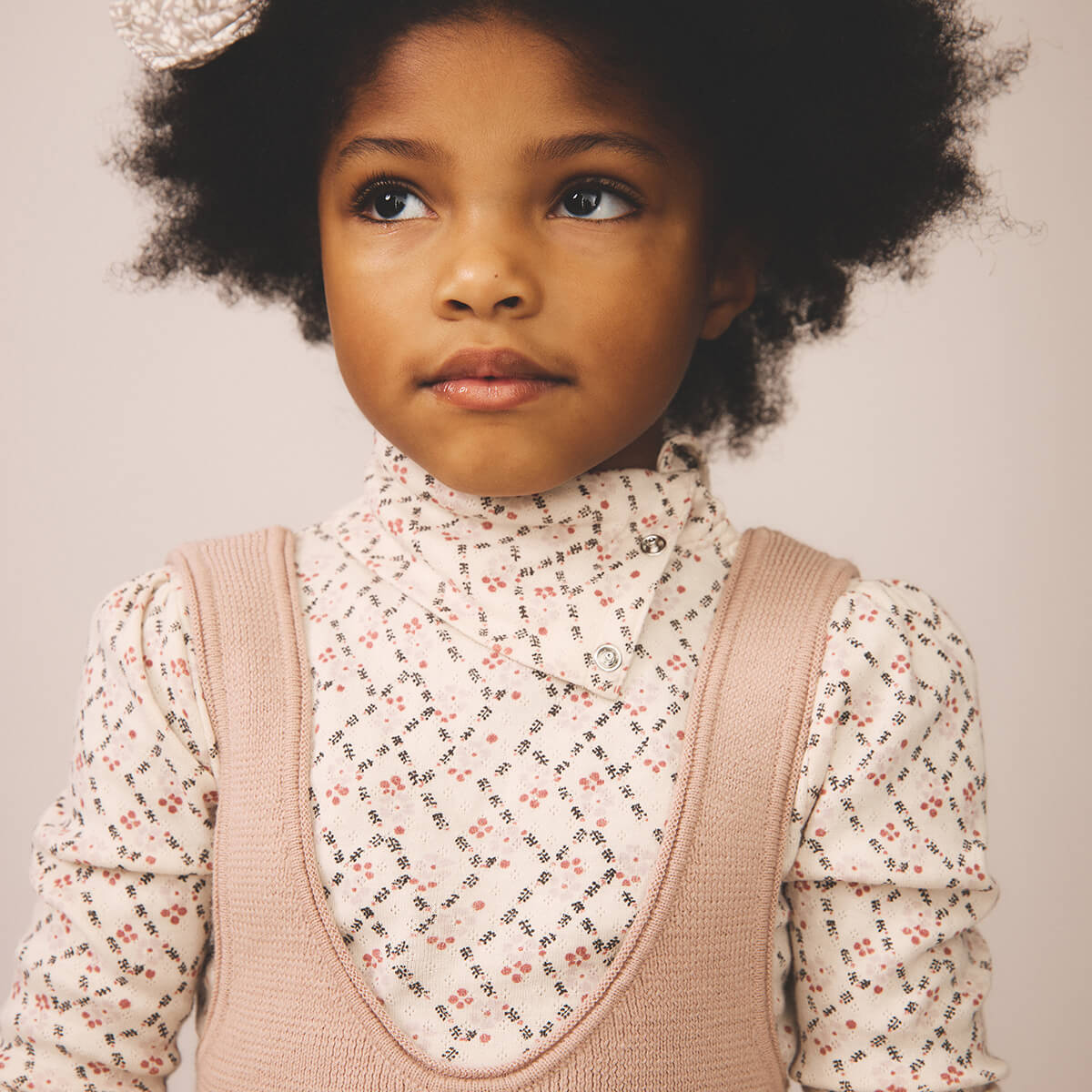 Sage Pinafore in Rose Smoke by Soor Ploom