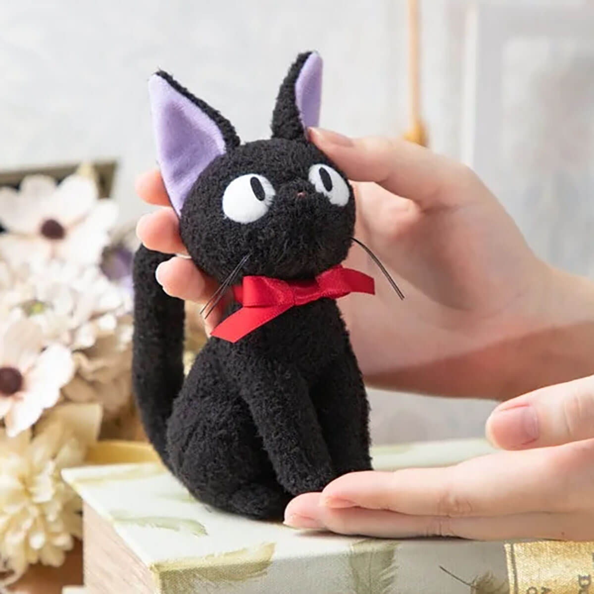 Studio Ghibli Sitting Jiji Plush (15.5cm) by Sun Arrow