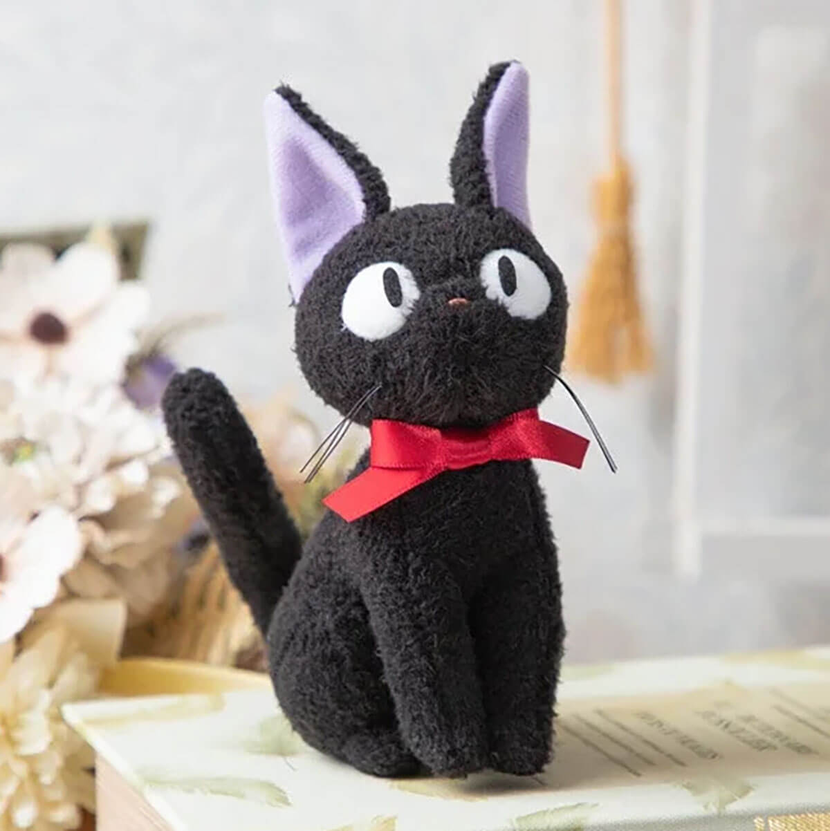 Studio Ghibli Sitting Jiji Plush (15.5cm) by Sun Arrow