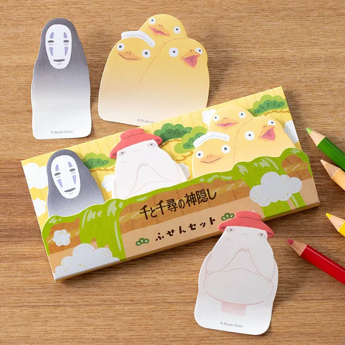 Studio Ghibli Spirited Away Memo Block by Sun Arrow