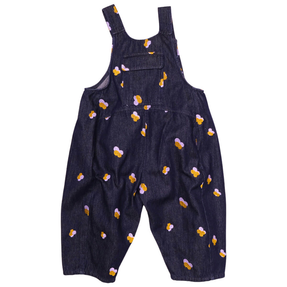 Kai Embroidered Oversized Denim Dungarees by Studio Koter