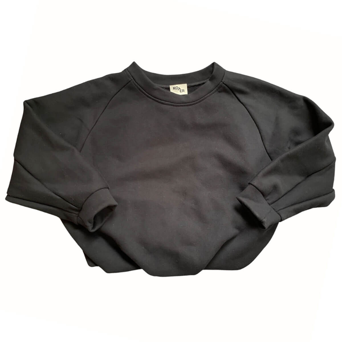 Pebble Bubble Sweatshirt in Black by Studio Koter