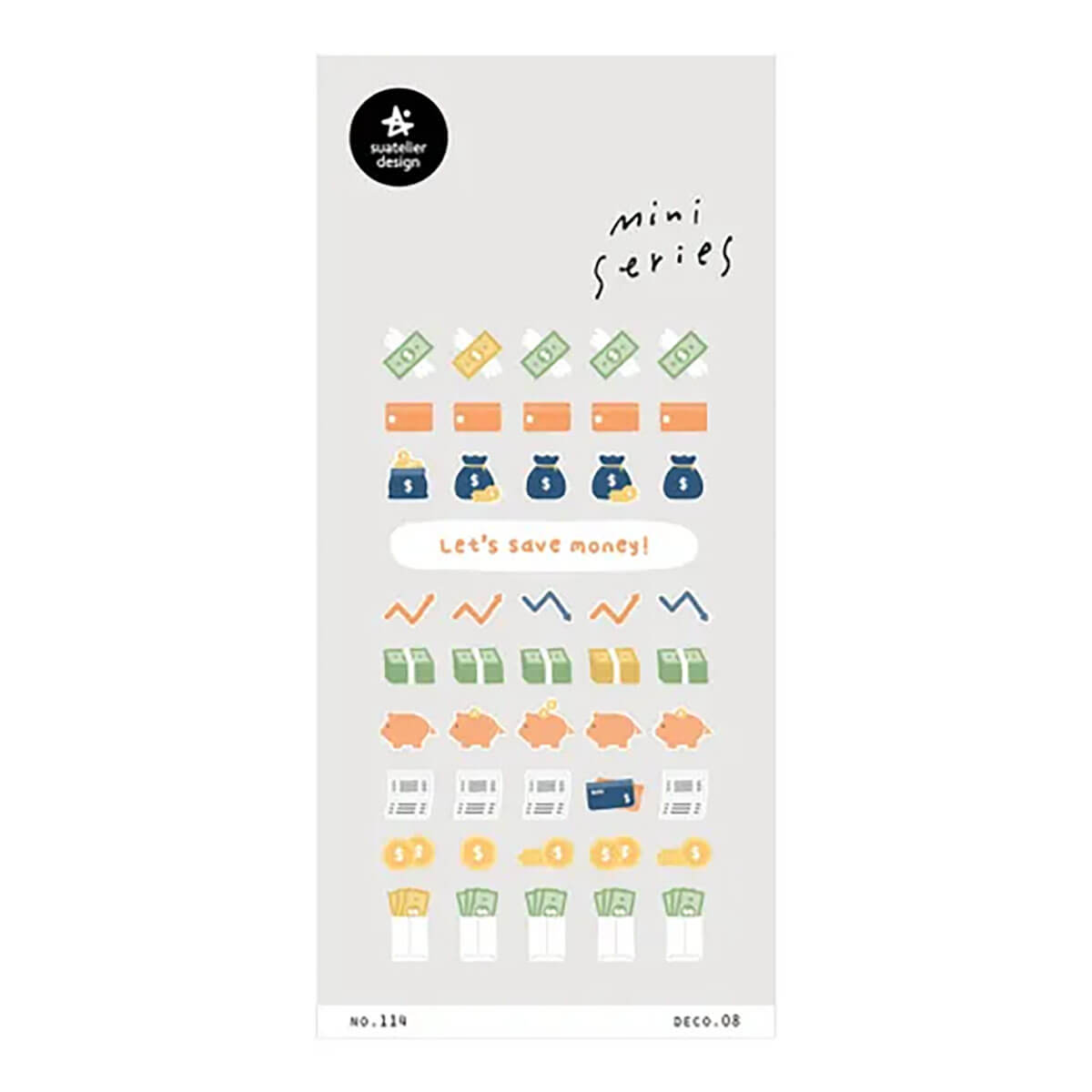 Deco 08 Mini Series Stickers by Suatelier