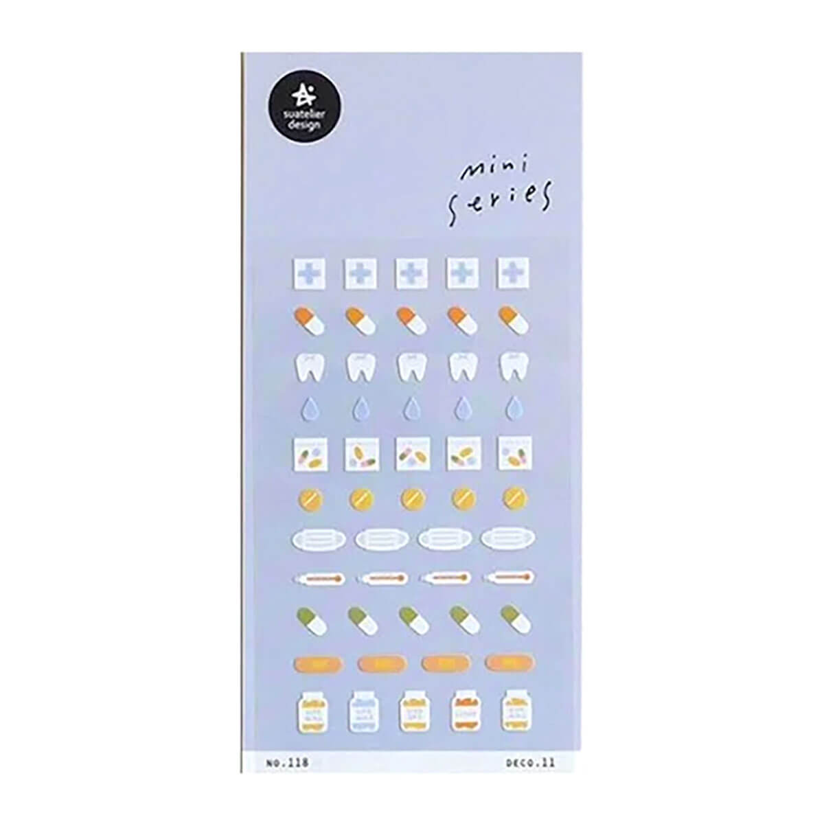 Deco 11 Mini Series Stickers by Suatelier