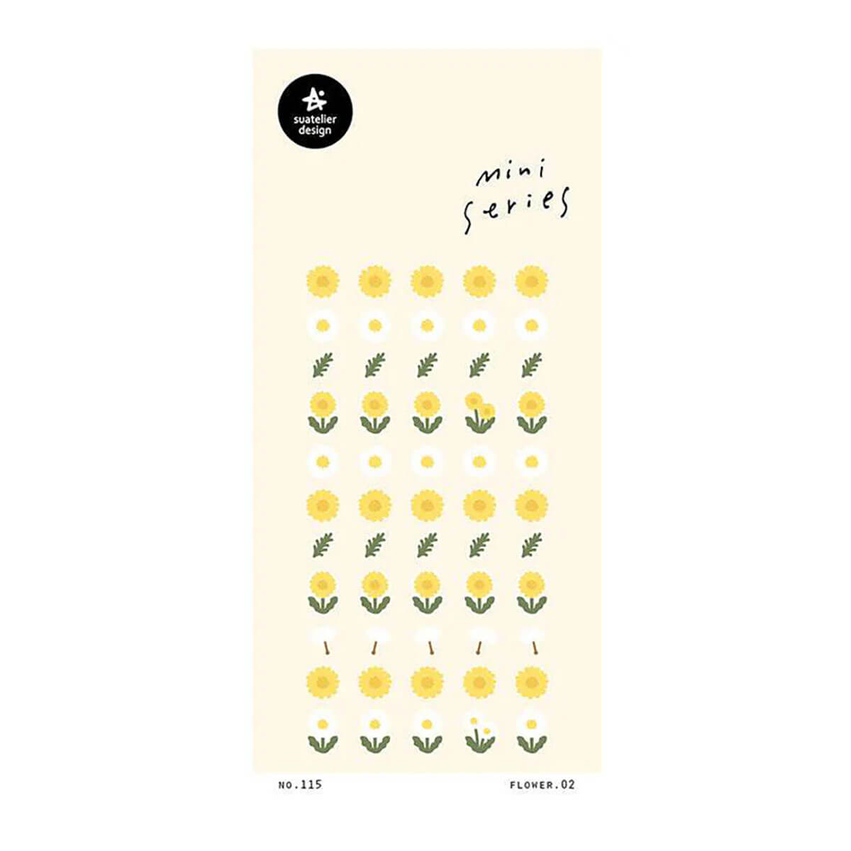 Flower 02 Mini Series Stickers by Suatelier