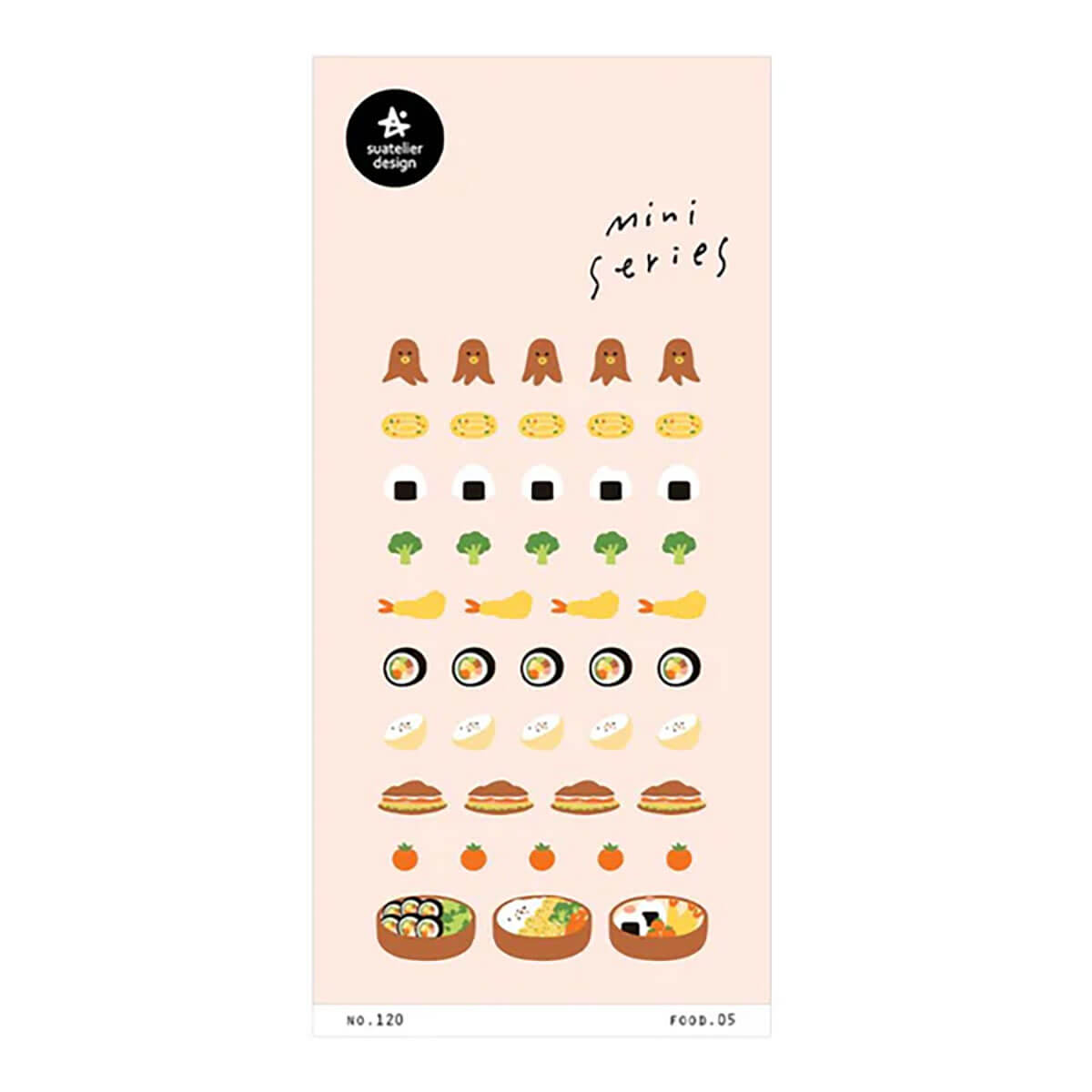 Food 05 Mini Series Stickers by Suatelier