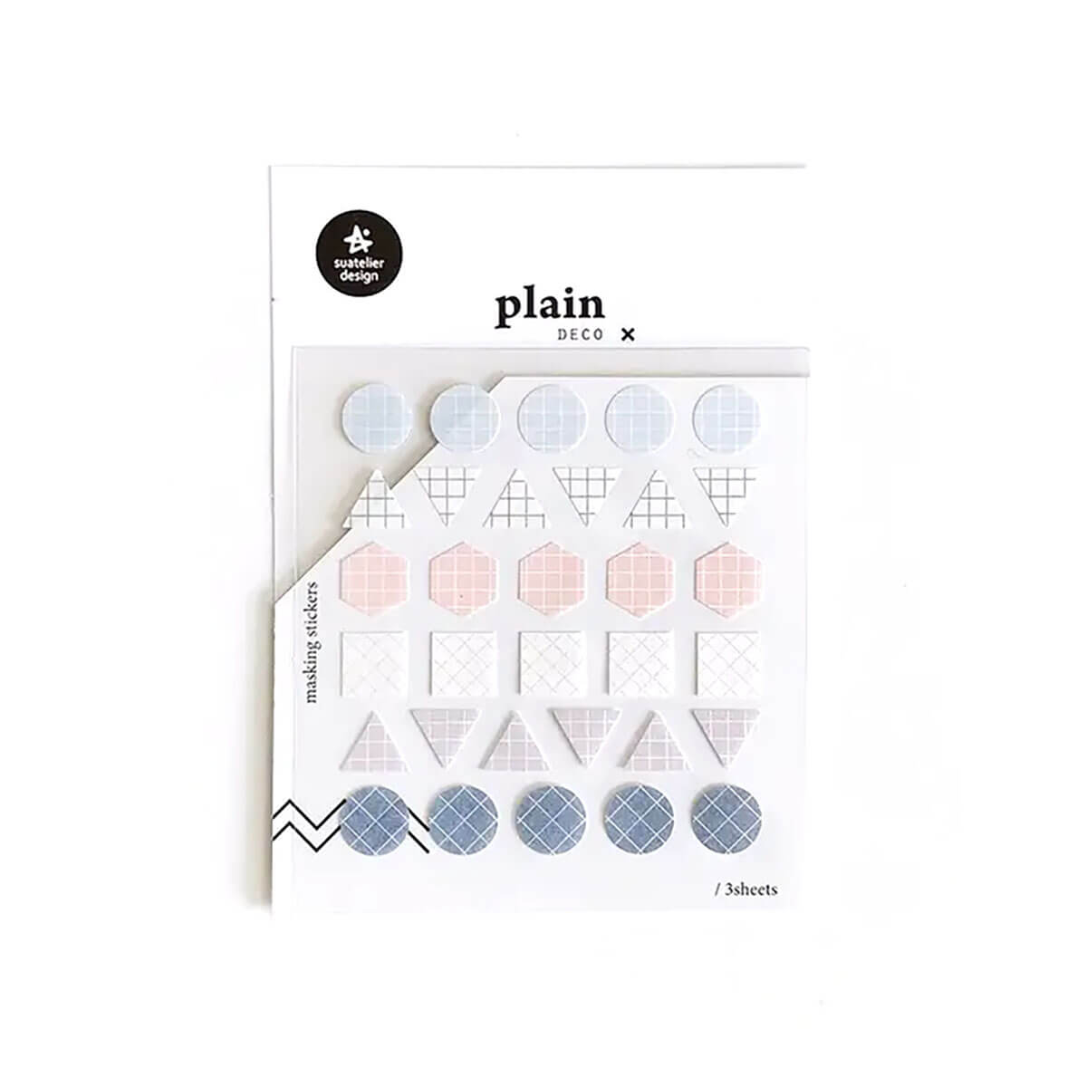 Number 07 Plain Series Stickers by Suatelier